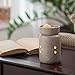 CANDLE WARMERS ETC Midsized Illumination Fragrance Warmer- Light-Up Warmer For Warming Scented Candle Wax Melts and Tarts or Essential Oils To Freshen Room, Faith, Family, Friends