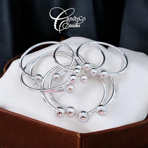 Ball ends West Indian Bangles Handmade Women Men Bracelets Caribbean Jamaican West Indies Gift Jewelry Made in USA mom gift summer stacking bracelets pyramid christmas3