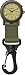 Dakota Watch Company Light Backpacker Clip Watch with Dial Light