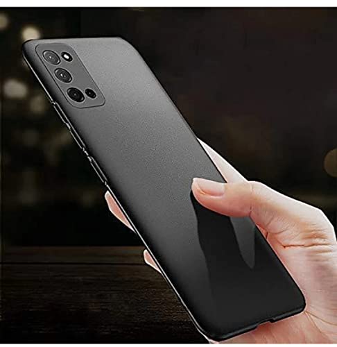 Image of Mobile Back Cover Case for Oppo Reno 5 Pro 5G (Silicone Case|CameraProtection|Black SC1510)