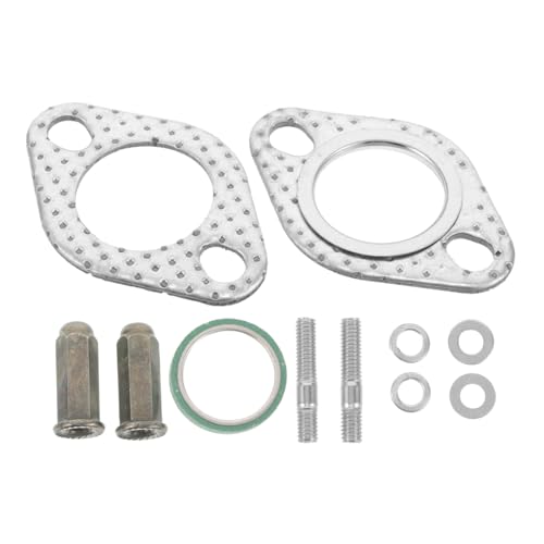 YOSADIER 1 Juego Kit De Tornillo De Tubo De Escape Kit De Hardware Automotriz Para Reparación Pernos Para Escape Kit De Reparación De Pernos Del Colector De Escape Junta Planchar