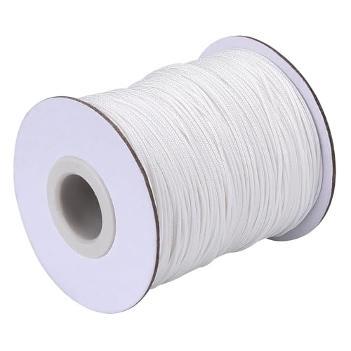 White Braided Curtain Thread 100 Yards 1.8mm