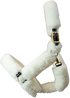 Walsh Sheepskin Covered Leather Halter Horse