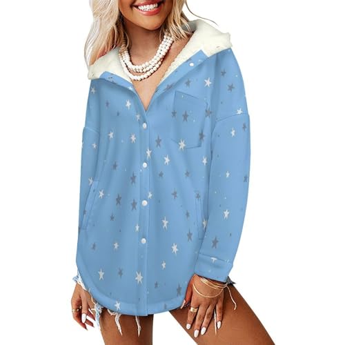 Sweat à capuche femme petite étoile d'argent : la solution polaire contre le froid glacial