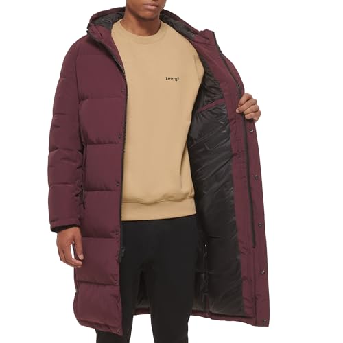 DKNY Arctic Cloth Hooded Extra Long Parka Jacket2