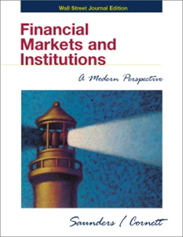 Financial Markets and Institutions