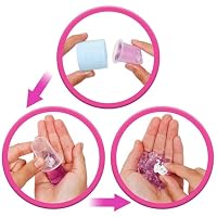 Barbie Party Unboxed Puppe und Accessoires, Glam Party Serie mit 10 Überraschungen, darunter eine Violette glitzernde Puppe mit Farbwechseleffekt, JFY66 – Ansicht 5