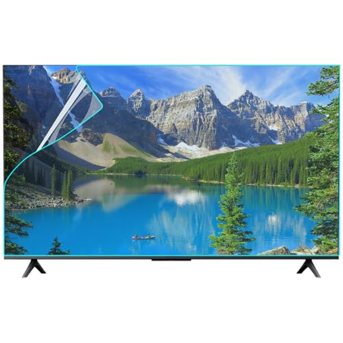 SCRMMQH 32-Inch Anti Glare Film for Tv Anti Blue Light Matte TV Screen Protector, Reduce Reflections, Relieve Eye Fatigue, Enhancing TV Viewing Comfort (698 * 392)