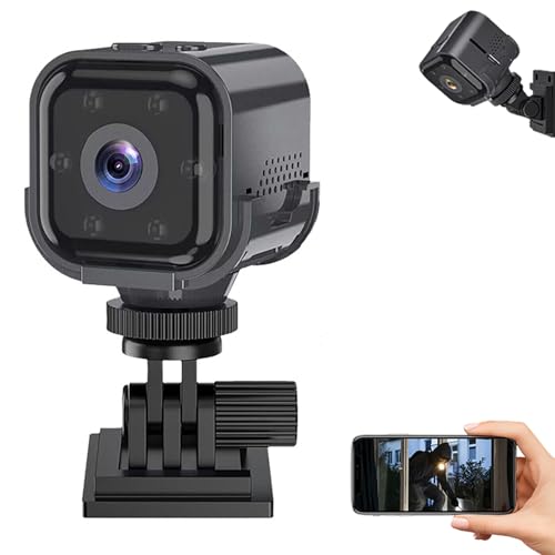 Image of Guardhouse Mini Camera, Two Way Audio, 120Pan Tilt Rotation, Local MicroSD Card Storage, WiFi Remote Mobile App Control for Indoor,Outdoor Security Camera for Homes and Retail Stores (Camera)