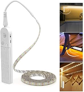 LED Under Cabinet Lighting Motion Sensor, CFGROW 10Ft Four Modes Bed Stairs Wardrobe
