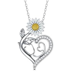 Daisy Stethoscope Necklace