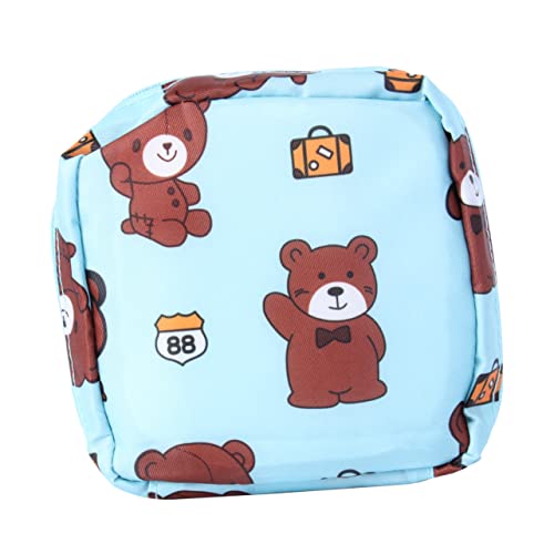 DINHEAROM 1個 生理用ナプキン財布 生理用ナプキンオーガナイザー 生理用ナプキンホルダー