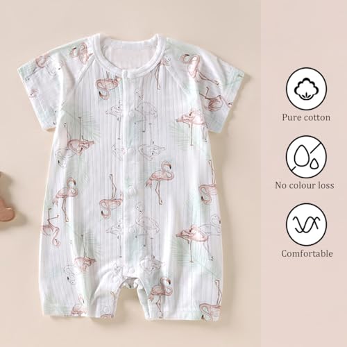 Combinaison bébé bouton-pression lot de 2 barboteuses d'été faciles à changer - 2