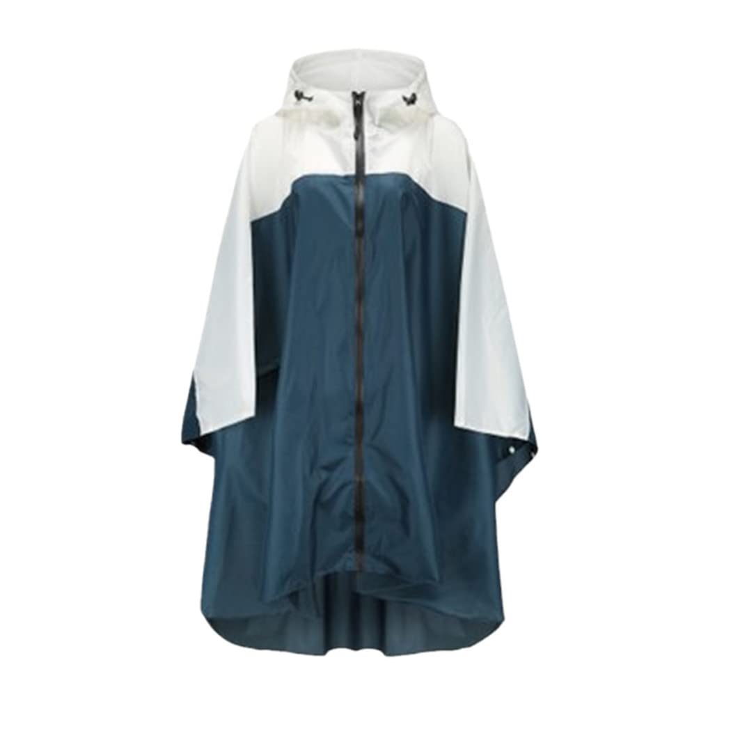 Poncho de pluie imperméable multicolore for hommes et femmes, randonnée en plein air