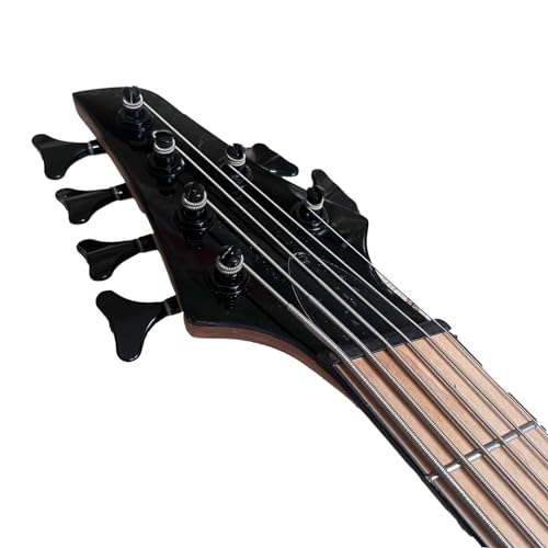 CoByda Fanned Freet 6 cordes pour guitare basse électrique Violet Burst Quilt Maple Top Freet en acier inoxydable - Les Beatles, Paul McCartney, John Lennon, RIngo Starr, George Harrison CoByda Fanned Freet 6 cordes pour guitare basse électrique Violet Burst Quilt Maple Top Freet en acier inoxydable – Image 4