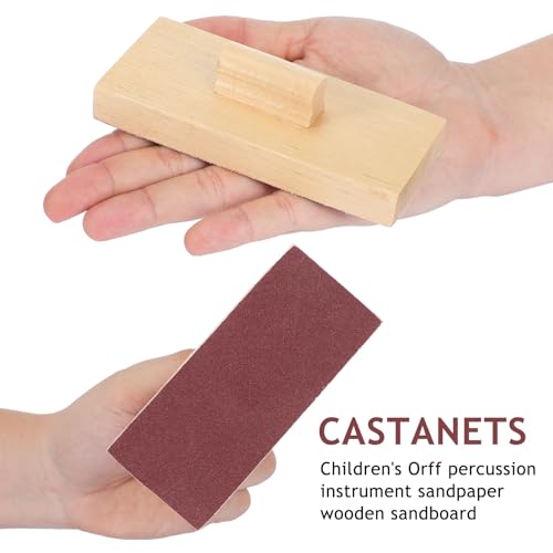 Instrumentos de percusión de madera SEWACC para el ritmo infantil 5