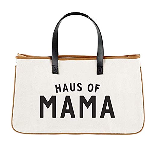 Image of Santa Barbara Design Studio Tote Bag For Women Hold Everything 100% Cotton Canvas Shoulder Bag with Waterproof Lining, Large