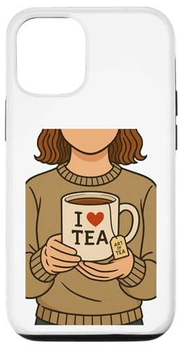 I Love Tea ArtASn̗ǂ̃CXg X}zP[X iPhone 12/12 Pro p