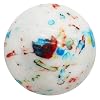3 INCH LARGE Psychedelic Jawbreaker Candy BIG White Speckled Jawbreaker - Hard As A Rock