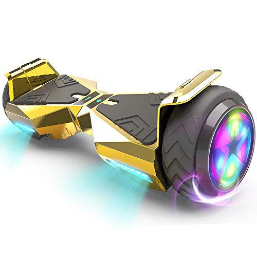 HOVERSTAR Hoverboard HS 2.0v Chrome Color Flash Wheel with LED Light Self Balancing