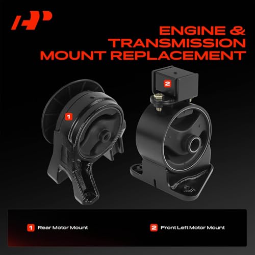 A-Premium 2PCS Front Left and Rear Engine Motor Mount Set [FWD] Compatible with Kia Sorento 2011-2013 & Hyundai Santa Fe 2010-2012, 2.4L 3.5L, Replace# 219302P200 by A-Premium - Used condition - Image 3