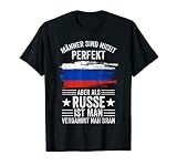 Russischer Mann Russe Russin Russen Russisch Russland T-Shirt