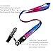 KKDUCK Resin Hookah Mouthpiece Glow in The Dark Shisha Silicone Tips with Detachable Lanyard Universal Fit& Easy to Clean for Hookah Accessories 5 Colors
