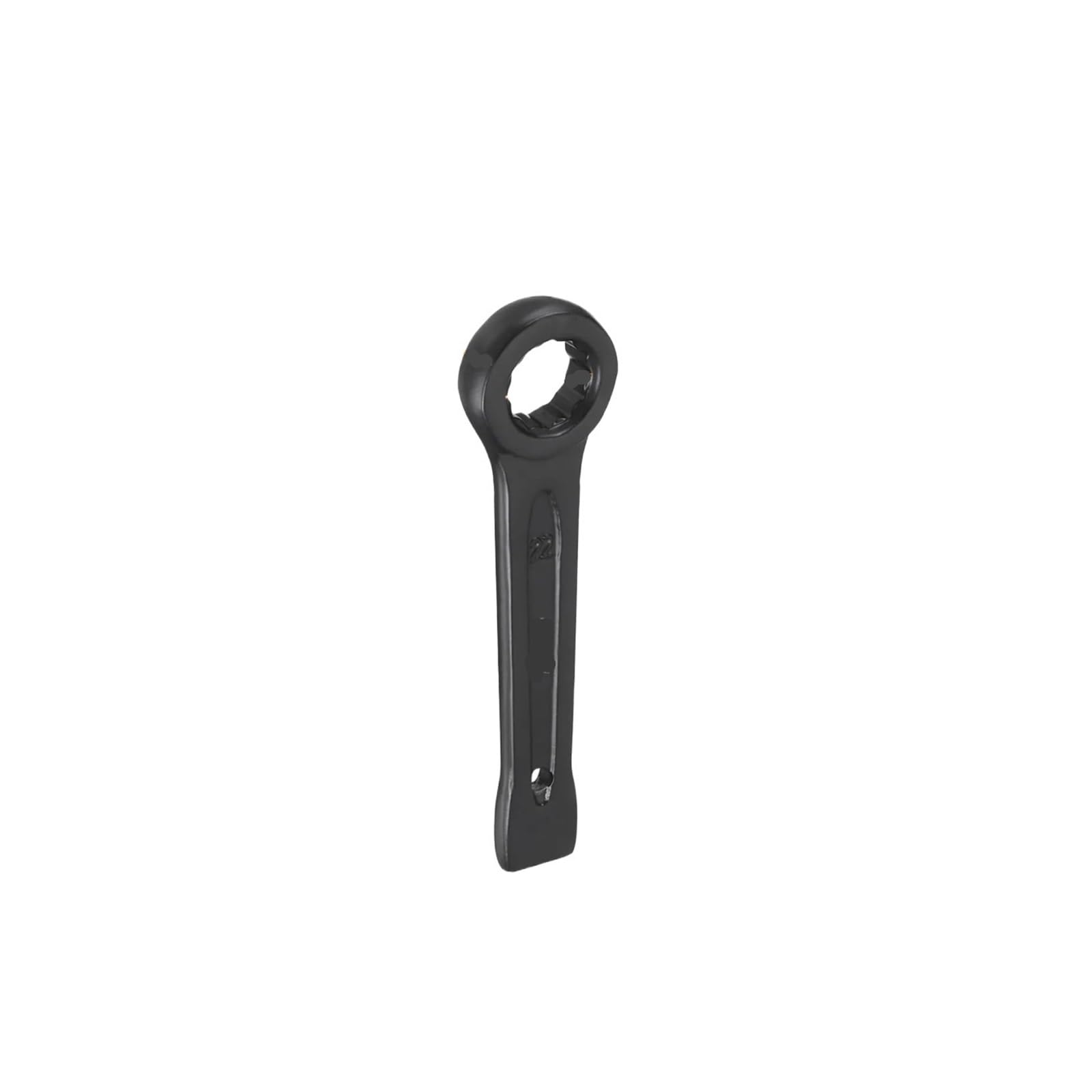 Jzqkxmvnclh 22Mm Ring Wrench Metric 12-Point Flat Strike Baking Paint Single Head Spanner