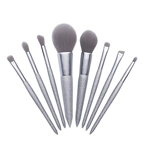 Pinceaux de maquillage T265 lot de 8 pour fond de teint et fard