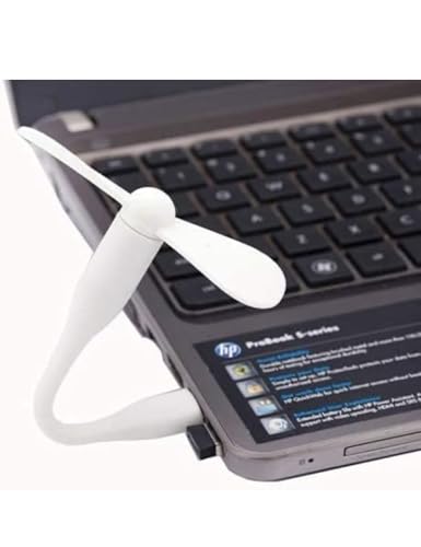 Image of AX-23 Mini Type-C Fa n & Portable Mini USB Dragon Fan with 2 Leaf Portable Cooling Fan Flexible Cooler Connect with Laptop, Smartphone, Powerbank, USB Adapter /Hub & Mobile with OTG-Multicolour