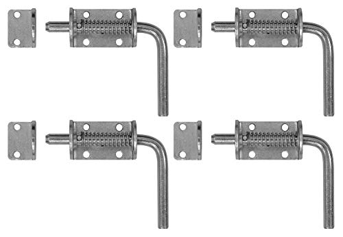 Loquet à ressort Buyers Products 1,27 cm zingué avec support de fixation