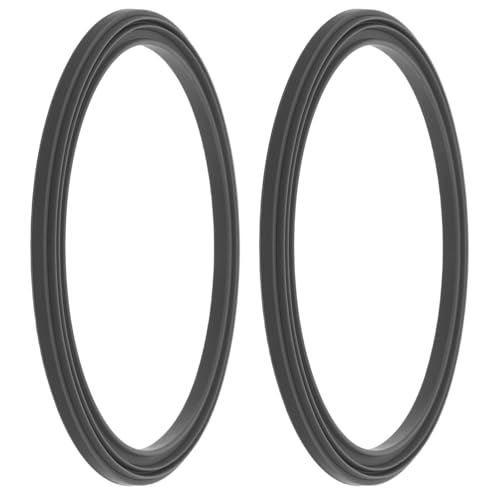 HIAKDOFT Lot de 2 Joints Toriques en Silicone pour Sorbetière Modèle Compatible Bagues D’Étanchéité de Rechange Anti-Fuite Pièces Détachées Compatibles pour Machine à Glace Accessoires