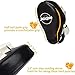 Valleycomfy Boxing Curved Focus Punching Mitts- Leatherette Training Hand Pads,Ideal for Karate, Muay Thai Kick, Sparring, Dojo, Martial Arts