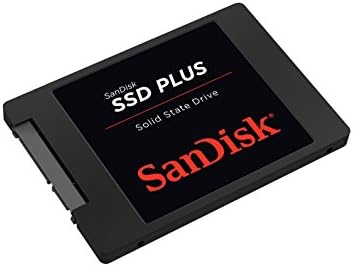 SanDisk SSD Plus 240 GB 2,5 polegadas SDSSDA-240G-G25 (versão antiga), Preto