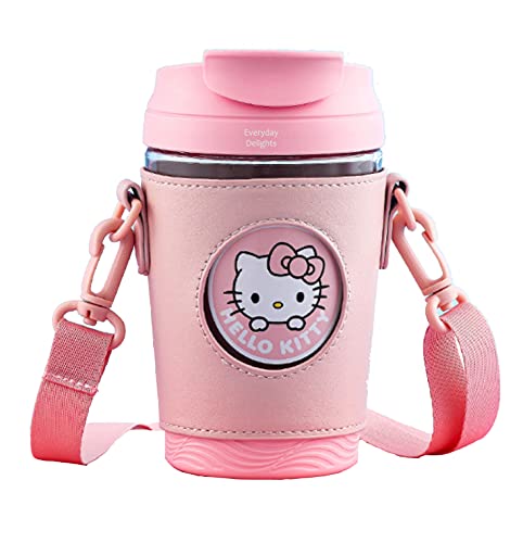 Sanrio Hello Kitty Water Bottle Tumbler with Straw, New Zealand Ubuy