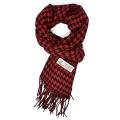 Red Houndstooth Plaid