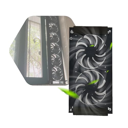Extractor de ventana – Ventilación silenciosa de metal con ajuste de velocidad continuo, ideal para dormitorios y salas de estar, altura ajustable de 40 a 120 cm