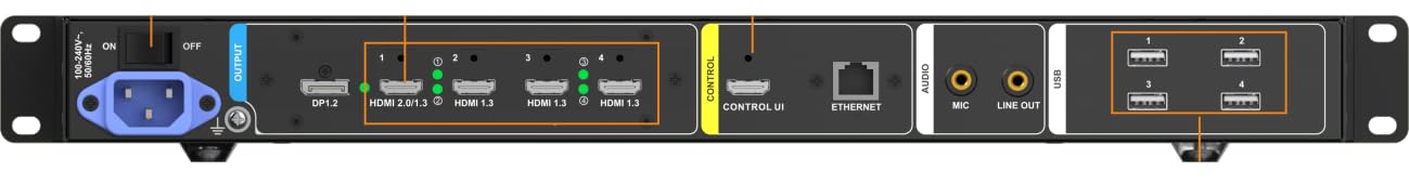 ET1S-G LED Screen ET Serious Video Media Server