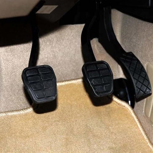 Pedal Pad for VW for Polo 6N Mk2 86C 1981 1982 1893-1997 1998 1999 Cover Replacement 321721173 7213141 Rubber Brake Clutch Foot Pedal Pad Car Pedal Cover(1piece)(2piece)