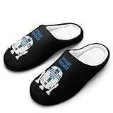 [ミヨハル] スリッパ メンズ スターウォーズ コットンスリッパ ルームシューズ 室内履き 冬用 滑り止め 洗える 防寒 来客用 11-12（44-45）