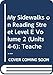My Sidewalks on Reading Street Level E Volume 2 (Units 4-6): Teacher's Guide
