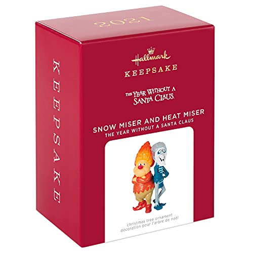 Hallmark Keepsake Christmas Ornament 2021, The Year Without A Santa Claus Snow Miser And Heat Miser #TOP2