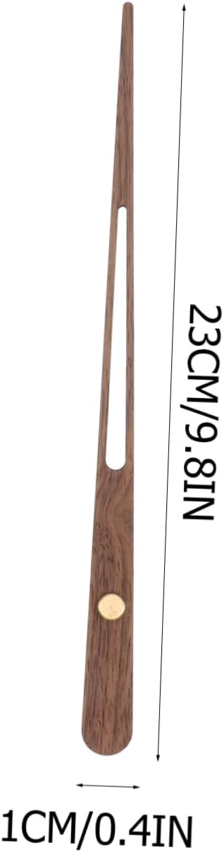 Generic 15pcs Wooden Clock Hands Replacement High Torque Clock Pointers Walnut Finish Lightweight and Easy to Install