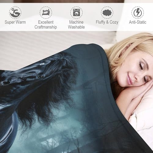 Manta de forro polar para cama y sofá de microfibra cálida de 180 x 200 cm 6