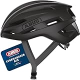 ABUS Casco StormChaser ACE para ciclismo de carretera - casco ligero para ciclismo de competición, cicloturismo y ciclocross - para hombre y mujer - talla L, negro