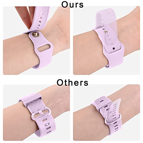 Image of Tobfit Straps for Amazfit Bip /Bip 3 /Bip 3 Pro /Bip /Bip U /Bip U Pro Watch Strap, 20mm Silicone Breathable Replacement Strap for Amazfit GTR 42mm / GTS 2 Mini /2 /2e /3 /4 /4 Mini