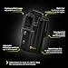 GRITR OWB Kydex Gun Holster Fits Canik TP9/METE/RIVAL Series - Excluding MC9 Models - EDC Pistol Accessory w/Optic Cut, Adjustable Retention, Compatible w/Safariland QLS/G-Code RTI, Right Hand