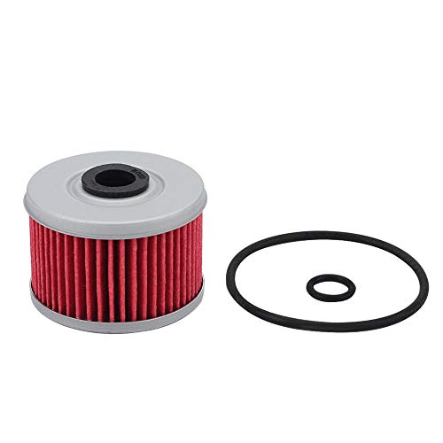 Tvent 3 Packs Hf113 Oil Filter 15412-Hm5-A10 With O-Rings Fit For Atc250Es Atc350X Trx250 Trx300 Trx350 Trx400Ex Trx420Fe Trx450Es Trx500Fe Xl250R Xl350R Xl600R Xr200R Xr250R Xr350R Foreman 500 #TOP1