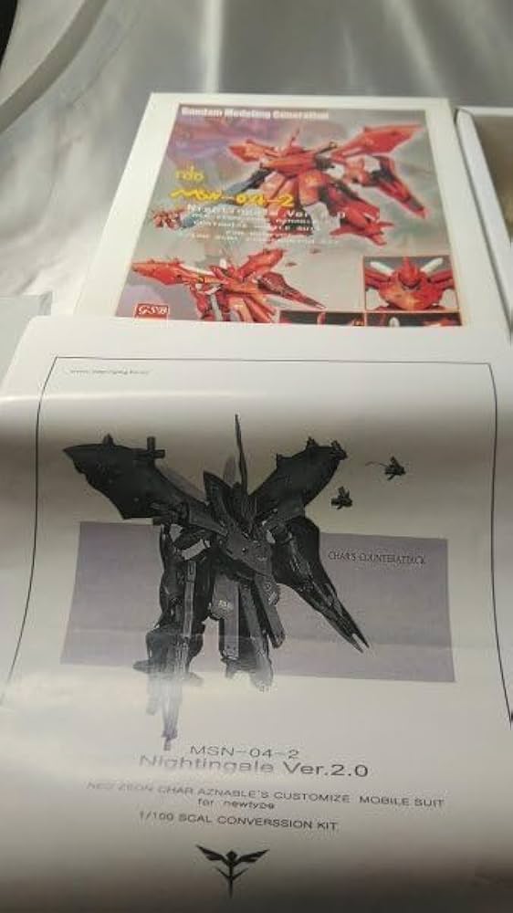 G-SYSTEM 1/100 ナイチンゲール レジンキャストキット Amazon.co.jp: G-System GSB GMG 1/100 MSN-04II ナイチンゲール