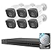 Price comparison product image Hikvision CCTV System HD 4K 5MP 2.8 mm Outdoor DVR Home Security Kit (White) (1 TB (1000GB)